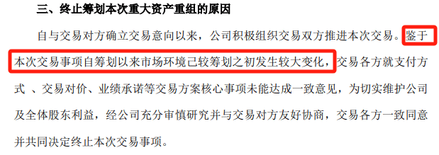 突然宣布！重大重组，终止！终止