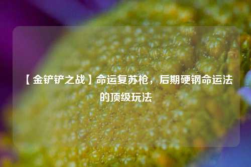 【金铲铲之战】命运复苏枪，后期硬钢命运法的顶级玩法